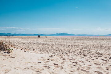 Punta Paloma beach. Coast line Tarifa. Cadiz, Spain.