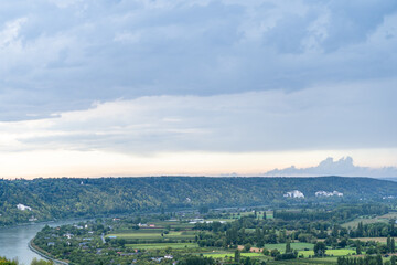 Obraz premium vallée de la seine - 9