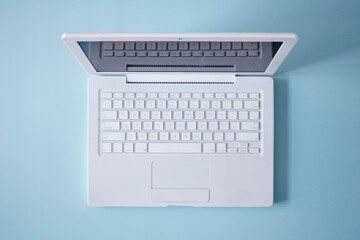 White Laptop Computer