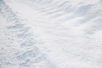 snow covered background