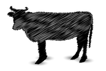 丑　年賀状　干支　アイコン 