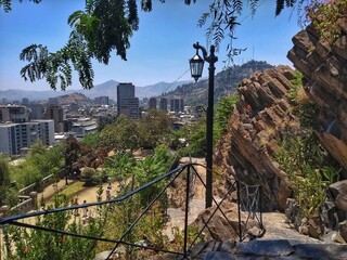 Santa Lucia Hill - Santiago, Chile - Cerro Santa Lucia - Urban hill with a picturesque, manicured park featuring terraces, fountains & a summit viewpoint.