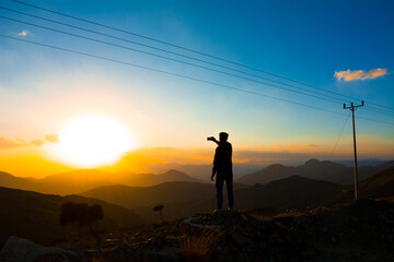 Obraz premium Sunset