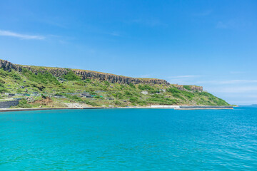 Fototapeta premium Hujing Island in Magong City, Penghu, Taiwan