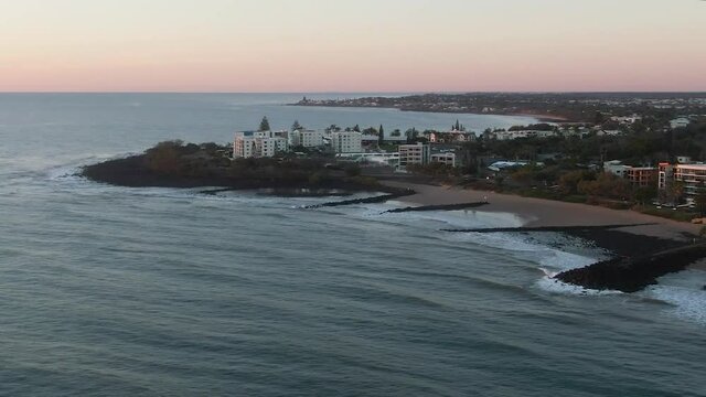 Bargara Beach QLD Drone - Sunrise