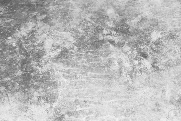 Dry aged Concrete wall with moss in the area. Texture image or background
