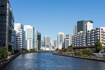 東京　天王洲の風景
高浜運河　天王洲運河