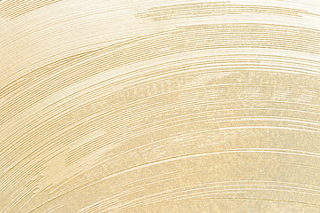 Gold comb painting texture background