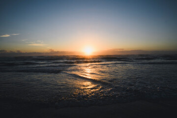 Fototapeta premium Sun on the horizon
