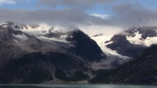 Beautiful landscape in Glacier Bay National Park, Alaska.