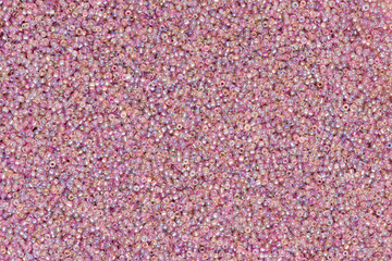 Pink pastel holographic beads background