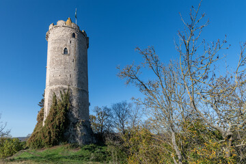 Obraz premium Ruine Burg Saaleck