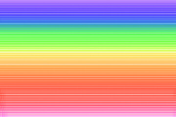 Abstract gradient colorful multilayer lines with horizontal view
