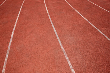 Fototapeta premium running track and field