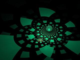 Imaginatory fractal background Image