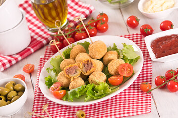 Ascoli stuffed olives.