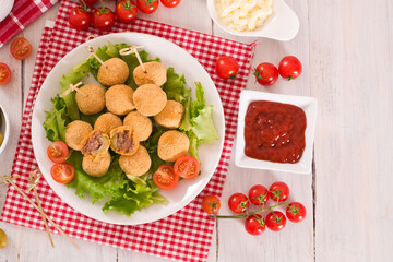 Ascoli stuffed olives.