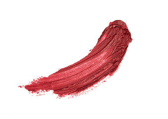 cosmetic lipstick red texture