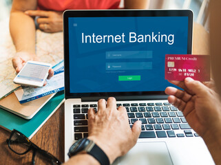 Internet banking website