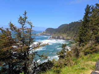 Fototapeta na wymiar Pacific Coast Oregon