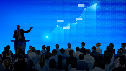 Business seminar and presentation