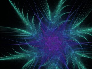Fototapeta premium Imaginatory fractal background Image