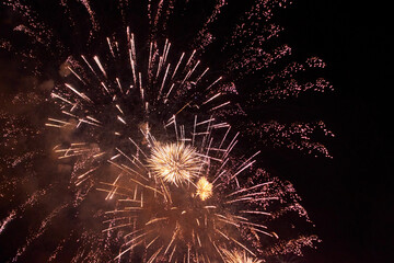 Feuerwerk, Nacht, Himmel, Licht