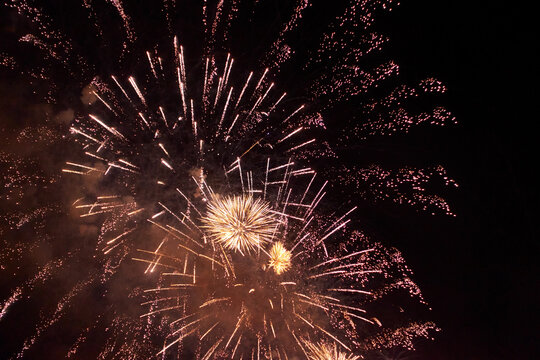 Feuerwerk, Nacht, Himmel, Licht