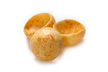 Crispy and crunchy Salty wheat cup & Katori, vatka, moon chips, vatki, fryums or frymus, snack...