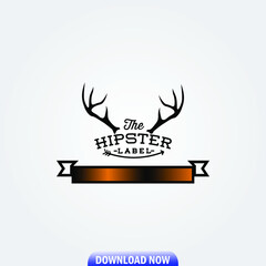 vector illustration of simple text