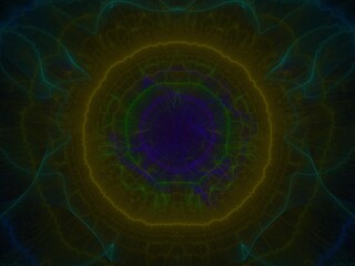 Imaginatory fractal background Image