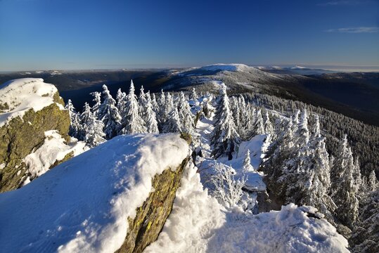 Osser Mountain in Bohemian Forest