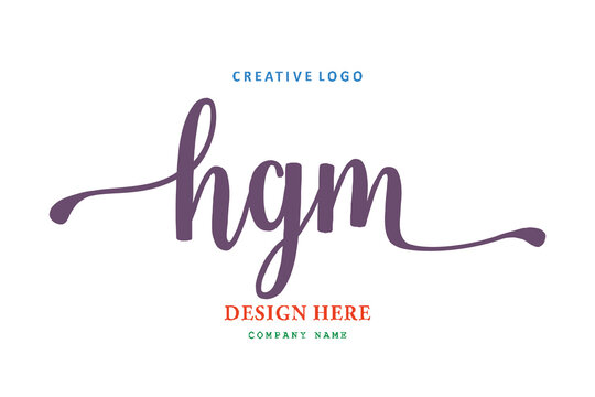 HGM  lettering logo is simple, easy to understand and authoritative