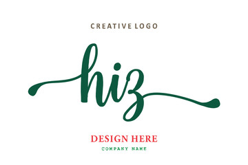 HIZ lettering logo is simple, easy to understand and authoritative