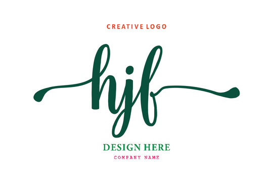 HJF lettering logo is simple, easy to understand and authoritative