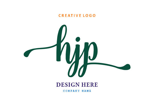 HJP lettering logo is simple, easy to understand and authoritative