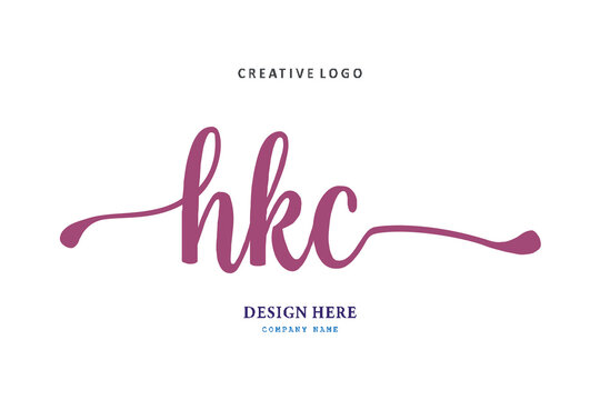 HKC lettering logo is simple, easy to understand and authoritative
