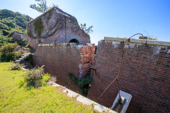 第2砲台跡　友ヶ島　和歌山県和歌山市　No.2 Battery trace Tomogashima Wakayama-ken Wakayama city