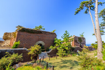 第2砲台跡　友ヶ島　和歌山県和歌山市　No.2 Battery trace Tomogashima Wakayama-ken Wakayama city