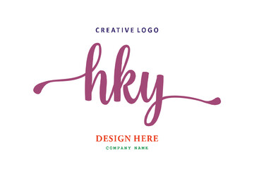 HKYlettering logo is simple, easy to understand and authoritative