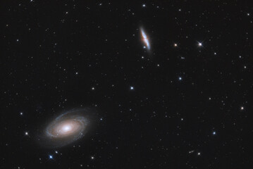 Naklejka premium Nebulosa di Bode (M81 e M82) 