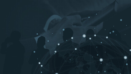 Business themed background