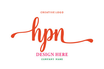 HPN lettering logo is simple, easy to understand and authoritative