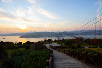 Fatih Sultan Mehmet Bridge is a suspension bridge located between Kavacık and Hisarüstü...
