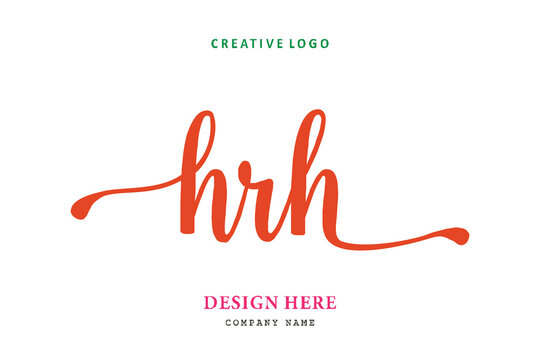 HRH lettering logo is simple, easy to understand and authoritative