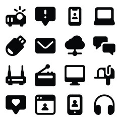 
Technology Devices Solid Icons Pack 
