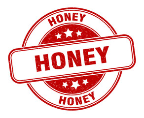 honey stamp. honey label. round grunge sign