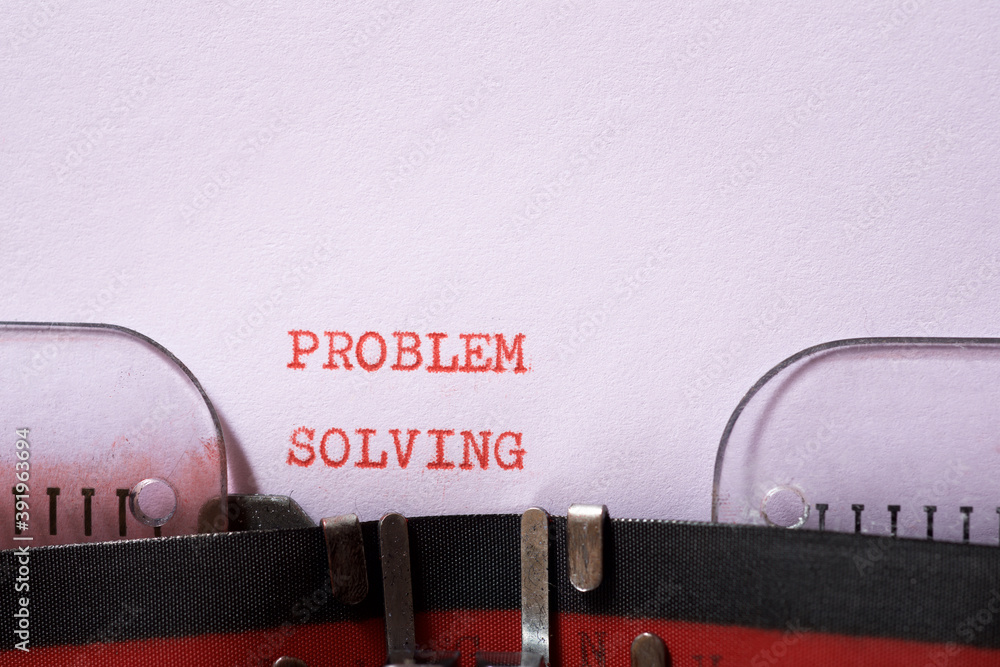 Fototapete problem solving phrase