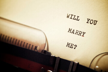 Will you marry me?