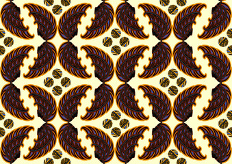 Indonesian batik motifs with a very distinctive, exclusive style. suitable for various purposes. vector EPS 10